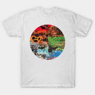 All the Colors / Acrylic Pouring T-Shirt